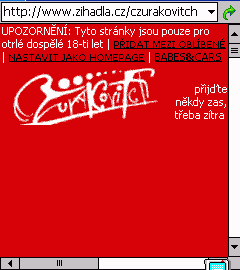 Czurakovitch na PDA